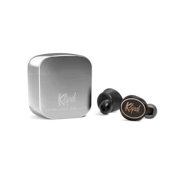 Klipsch T5 True Wireless Headphones, Silver