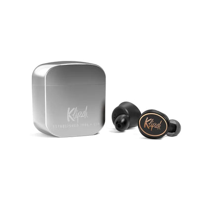 Klipsch T5 True Wireless Headphones, Silver